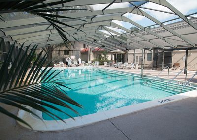 Pool at The Estates at Carpenters in Lakeland, Florida.